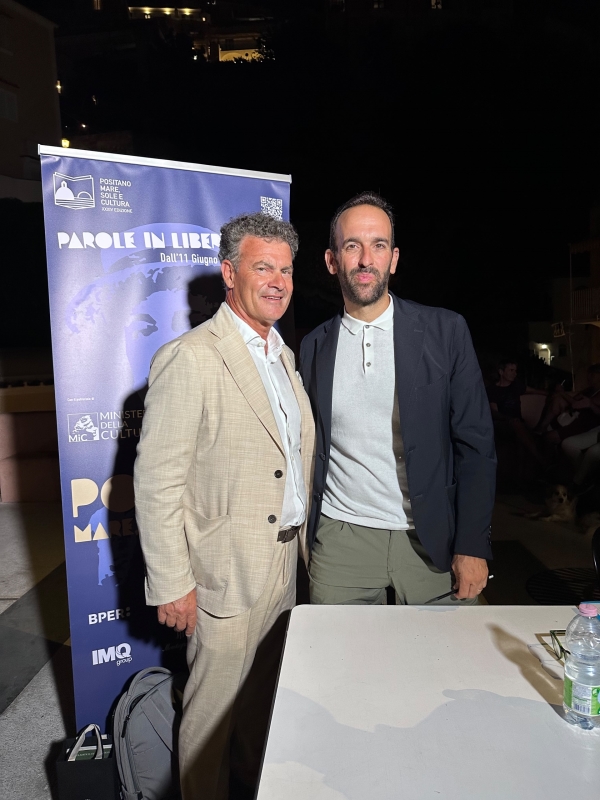 Claudio Cerasa, Domenico Credendino, Presidente della Fondazione Cassa di Risparmio Salernitana